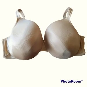 Cacique bra 46DDD Nude Satin Full Coverage plus size